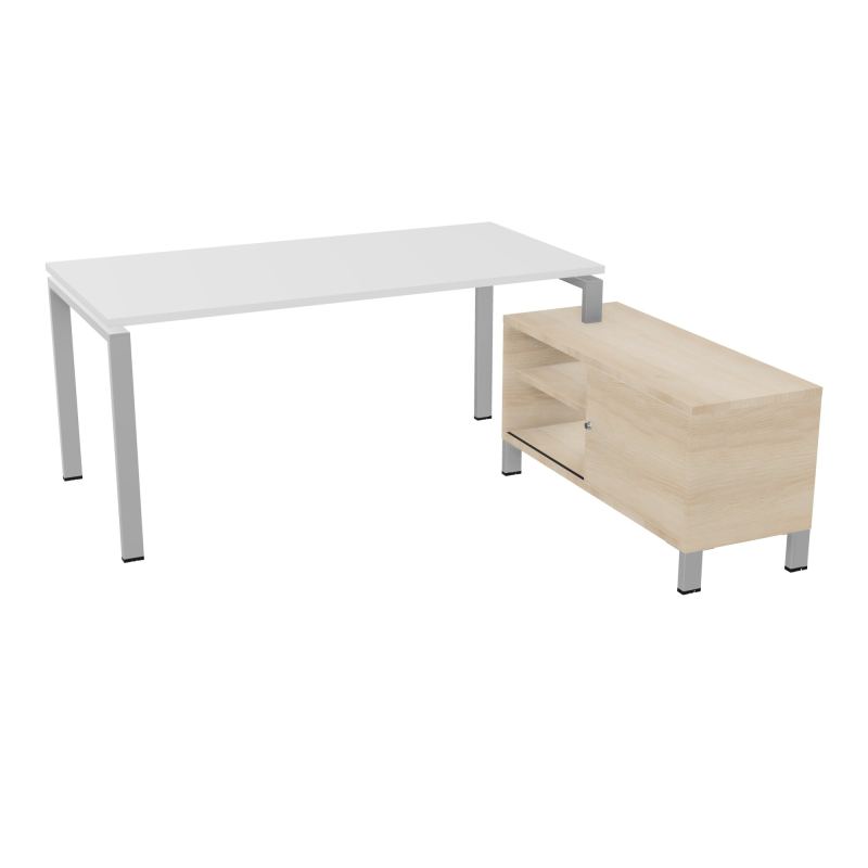 RIO BUREAU RECT. 178X168 PL 160X80 OBT + RET PORT A DROITE SIMPLE ACCES  MG SA RZ
