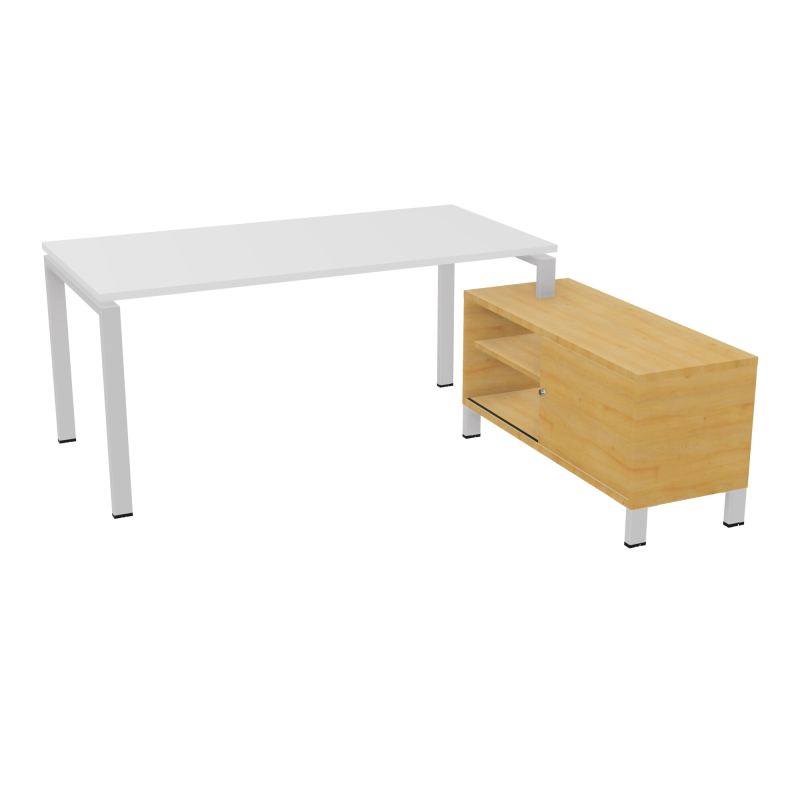 RIO BUREAU RECT. 178X168 PL 160X80 OBT + RET PORT A DROITE SIMPLE ACCES  MG SD R5