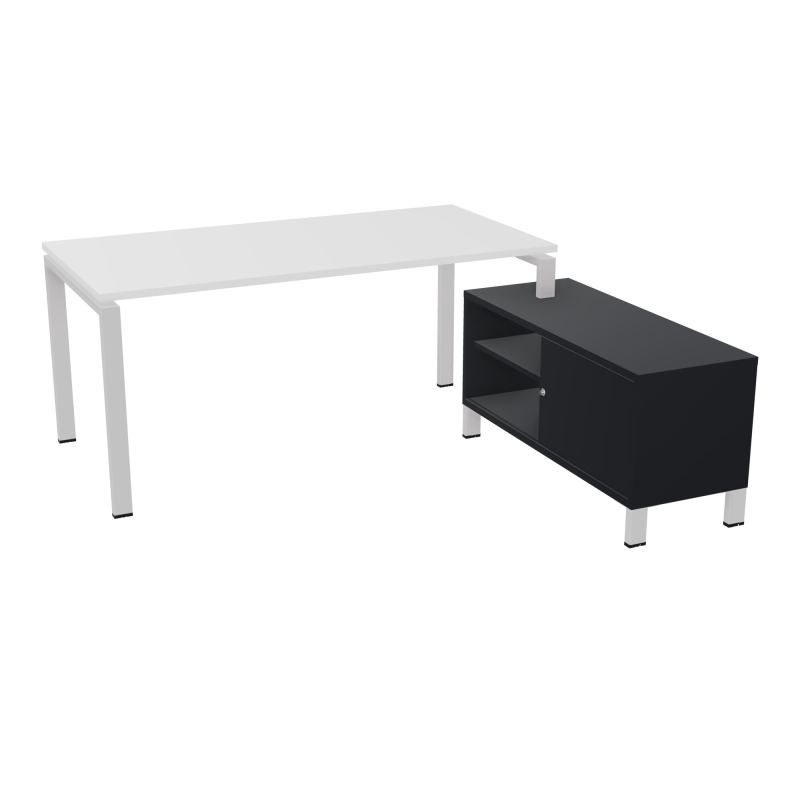 RIO BUREAU RECT. 178X168 PL 160X80 OBT + RET PORT A DROITE SIMPLE ACCES  MG SD R9