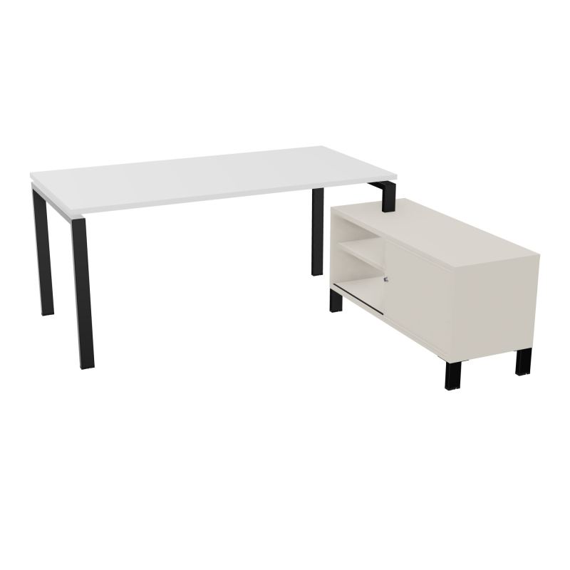 RIO BUREAU RECT. 178X168 PL 160X80 OBT + RET PORT A DROITE SIMPLE ACCES  MG SG N5