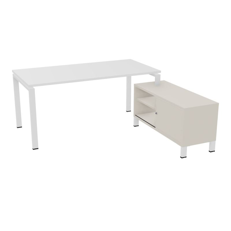 RIO BUREAU RECT. 178X168 PL 160X80 OBT + RET PORT A DROITE SIMPLE ACCES  MG SO N5