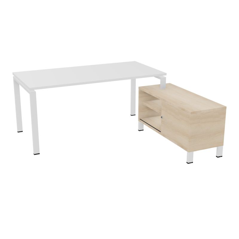 RIO BUREAU RECT. 178X168 PL 160X80 OBT + RET PORT A DROITE SIMPLE ACCES  MG SO RZ