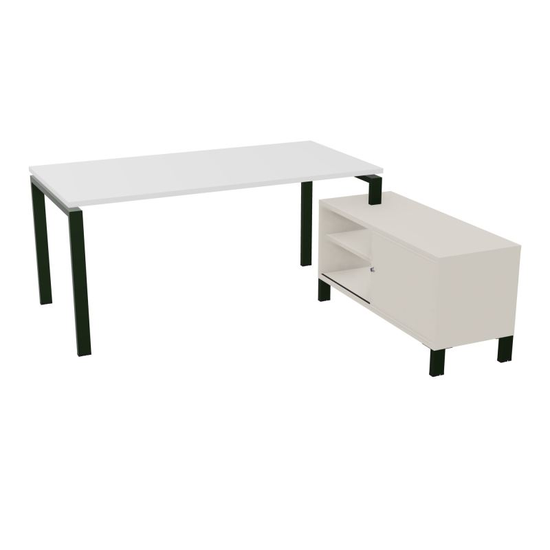RIO BUREAU RECT. 178X168 PL 160X80 OBT + RET PORT A DROITE SIMPLE ACCES  MG ST N5