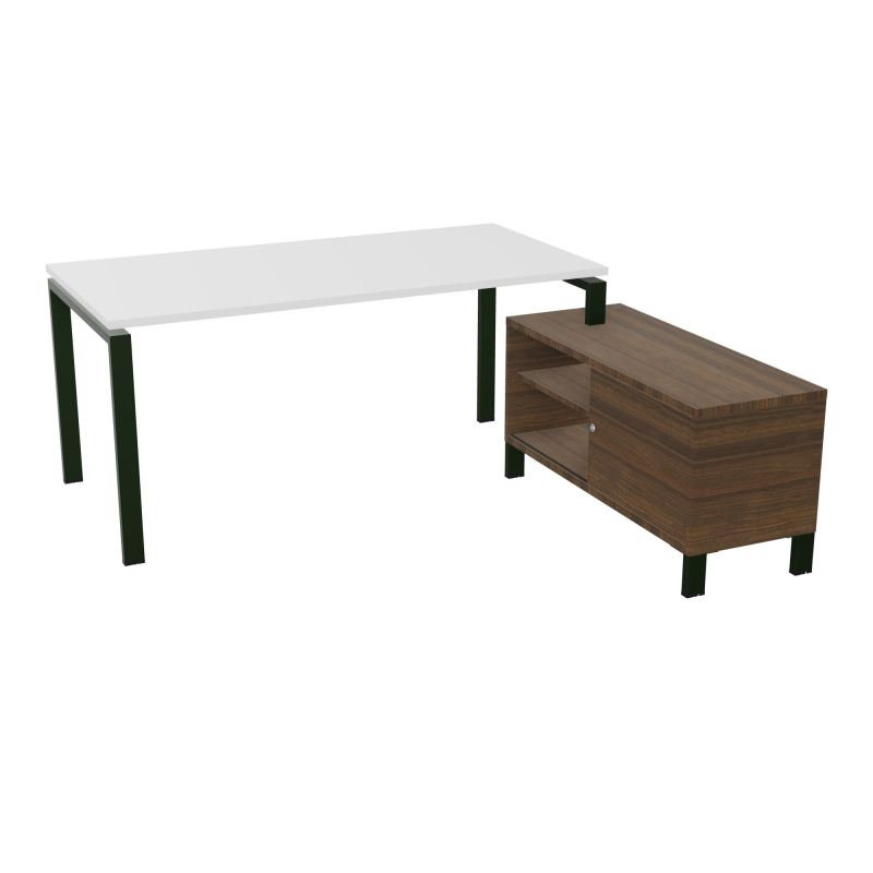 RIO BUREAU RECT. 178X168 PL 160X80 OBT + RET PORT A DROITE SIMPLE ACCES  MG ST N6