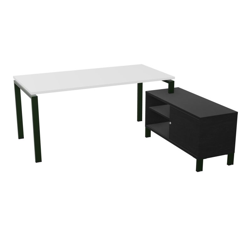 RIO BUREAU RECT. 178X168 PL 160X80 OBT + RET PORT A DROITE SIMPLE ACCES  MG ST RK