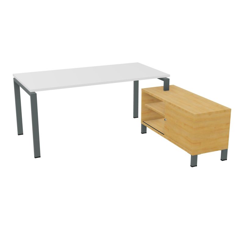 RIO BUREAU RECT. 178X168 PL 160X80 OBT + RET PORT A DROITE SIMPLE ACCES  MG SU R5