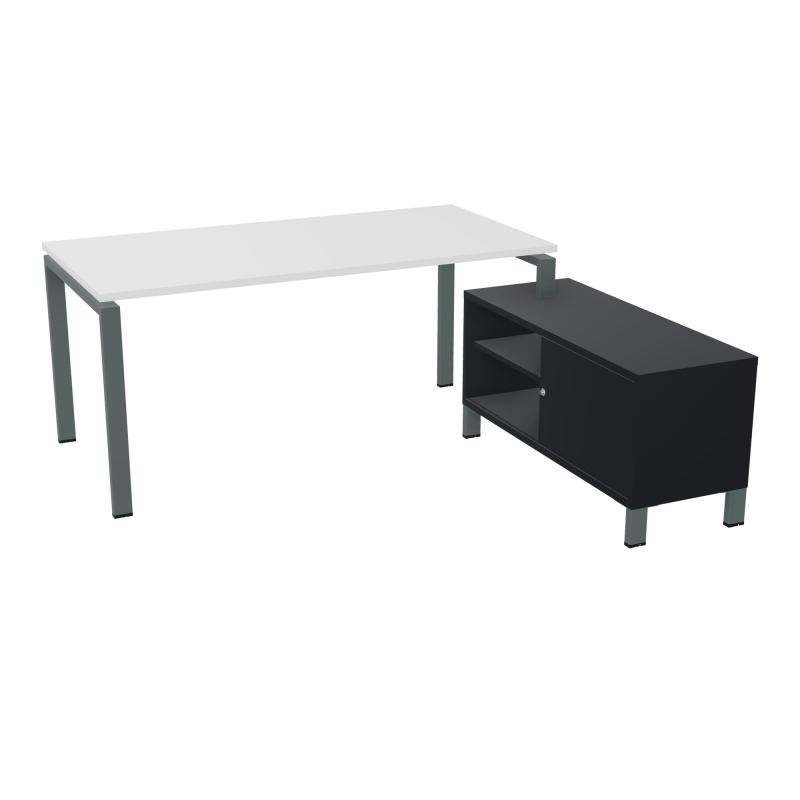 RIO BUREAU RECT. 178X168 PL 160X80 OBT + RET PORT A DROITE SIMPLE ACCES  MG SU R9