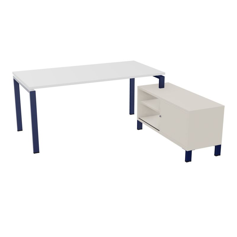 RIO BUREAU RECT. 178X168 PL 160X80 OBT + RET PORT A DROITE SIMPLE ACCES  MG X4 N5