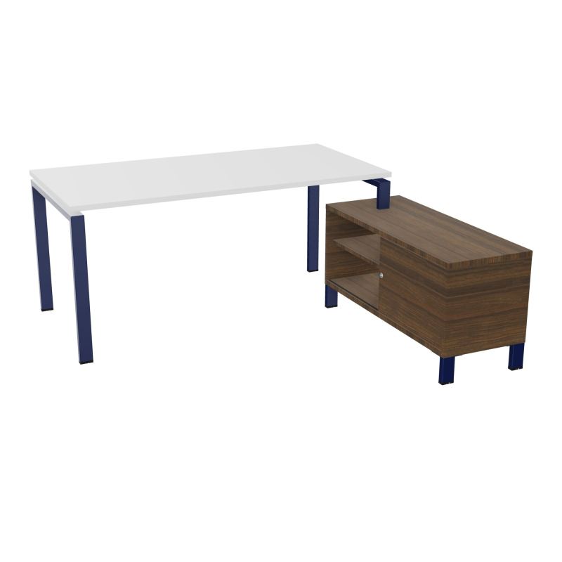 RIO BUREAU RECT. 178X168 PL 160X80 OBT + RET PORT A DROITE SIMPLE ACCES  MG X4 N6