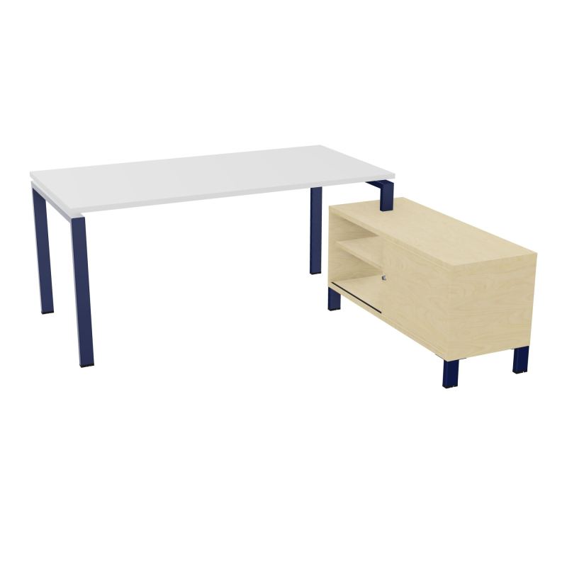 RIO BUREAU RECT. 178X168 PL 160X80 OBT + RET PORT A DROITE SIMPLE ACCES  MG X4 N8
