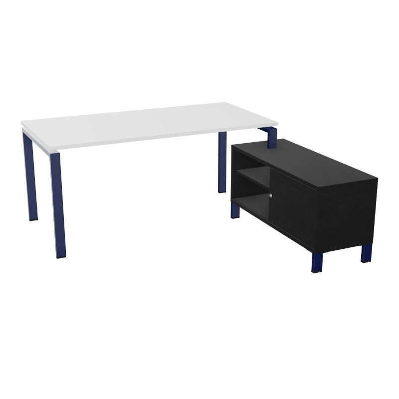 RIO BUREAU RECT. 178X168 PL 160X80 OBT + RET PORT A DROITE SIMPLE ACCES  MG X4 RK