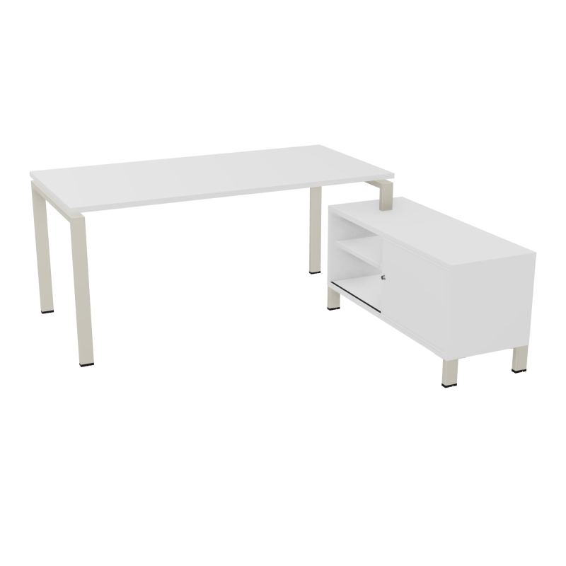 RIO BUREAU RECT. 178X168 PL 160X80 OBT + RET PORT A DROITE SIMPLE ACCES  MG ZC MG