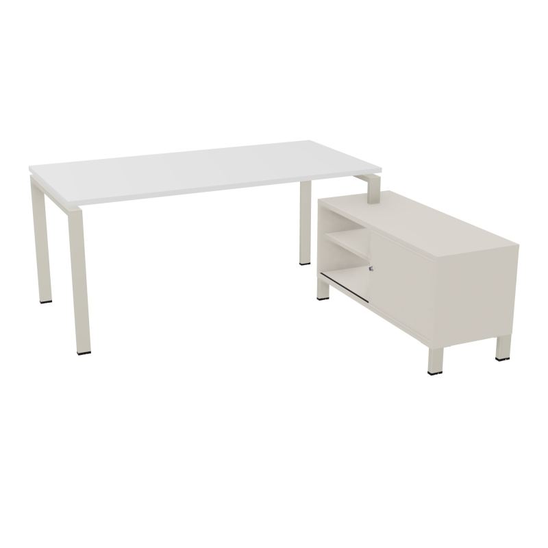 RIO BUREAU RECT. 178X168 PL 160X80 OBT + RET PORT A DROITE SIMPLE ACCES  MG ZC N5
