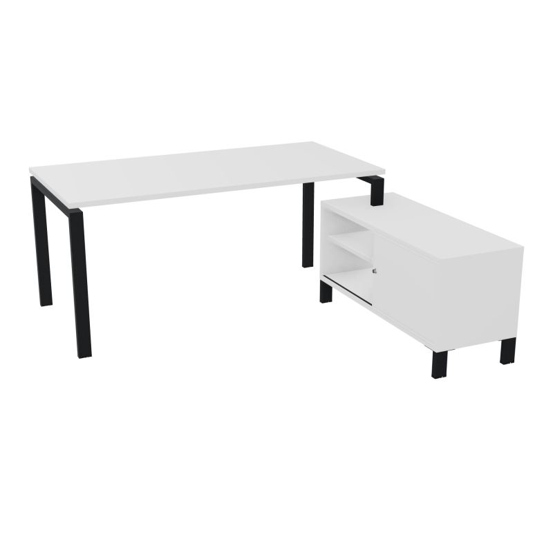 RIO BUREAU RECT. 178X168 PL 160X80 OBT + RET PORT A DROITE SIMPLE ACCES  MG ZP MG