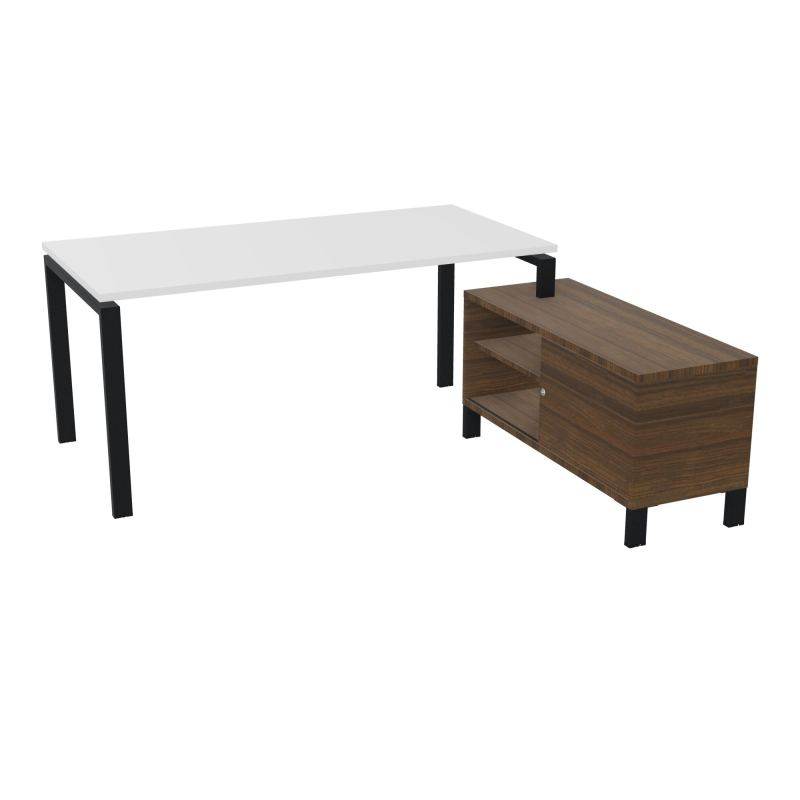 RIO BUREAU RECT. 178X168 PL 160X80 OBT + RET PORT A DROITE SIMPLE ACCES  MG ZP N6
