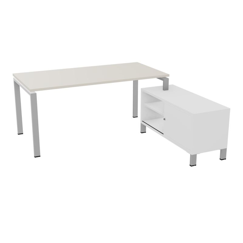 RIO BUREAU RECT. 178X168 PL 160X80 OBT + RET PORT A DROITE SIMPLE ACCES  N5 SA MG