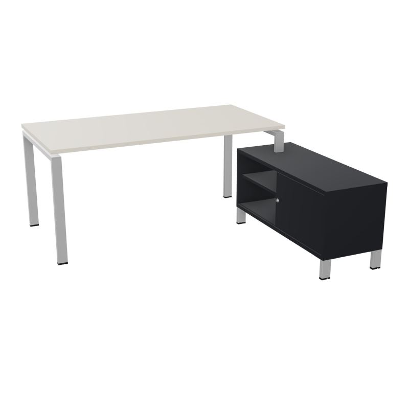 RIO BUREAU RECT. 178X168 PL 160X80 OBT + RET PORT A DROITE SIMPLE ACCES  N5 SA R9