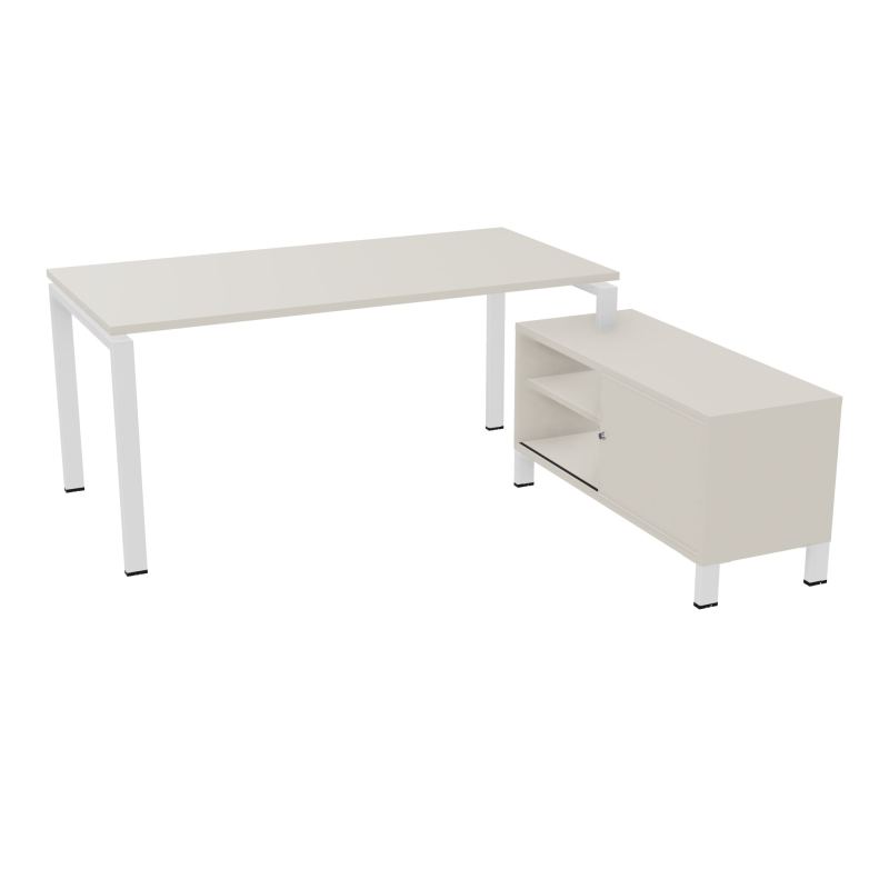 RIO BUREAU RECT. 178X168 PL 160X80 OBT + RET PORT A DROITE SIMPLE ACCES  N5 SO N5