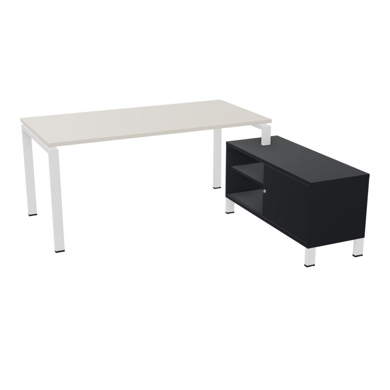 RIO BUREAU RECT. 178X168 PL 160X80 OBT + RET PORT A DROITE SIMPLE ACCES  N5 SO R9
