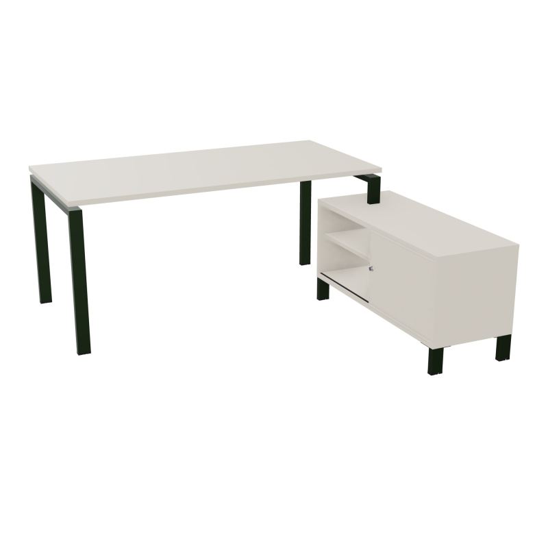 RIO BUREAU RECT. 178X168 PL 160X80 OBT + RET PORT A DROITE SIMPLE ACCES  N5 ST N5