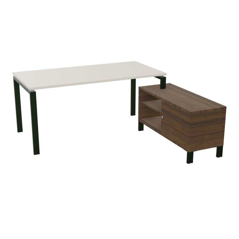 RIO BUREAU RECT. 178X168 PL 160X80 OBT + RET PORT A DROITE SIMPLE ACCES  N5 ST N6