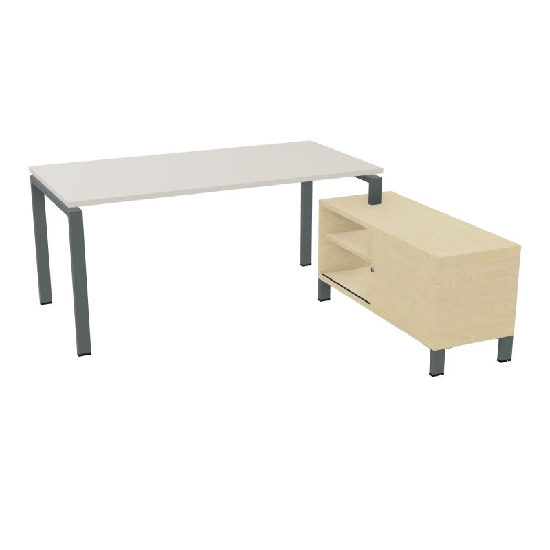 RIO BUREAU RECT. 178X168 PL 160X80 OBT + RET PORT A DROITE SIMPLE ACCES  N5 SU N8