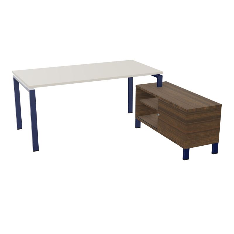 RIO BUREAU RECT. 178X168 PL 160X80 OBT + RET PORT A DROITE SIMPLE ACCES  N5 X4 N6