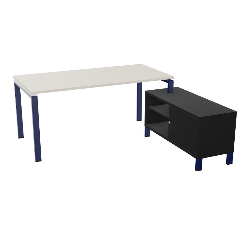 RIO BUREAU RECT. 178X168 PL 160X80 OBT + RET PORT A DROITE SIMPLE ACCES  N5 X4 RK