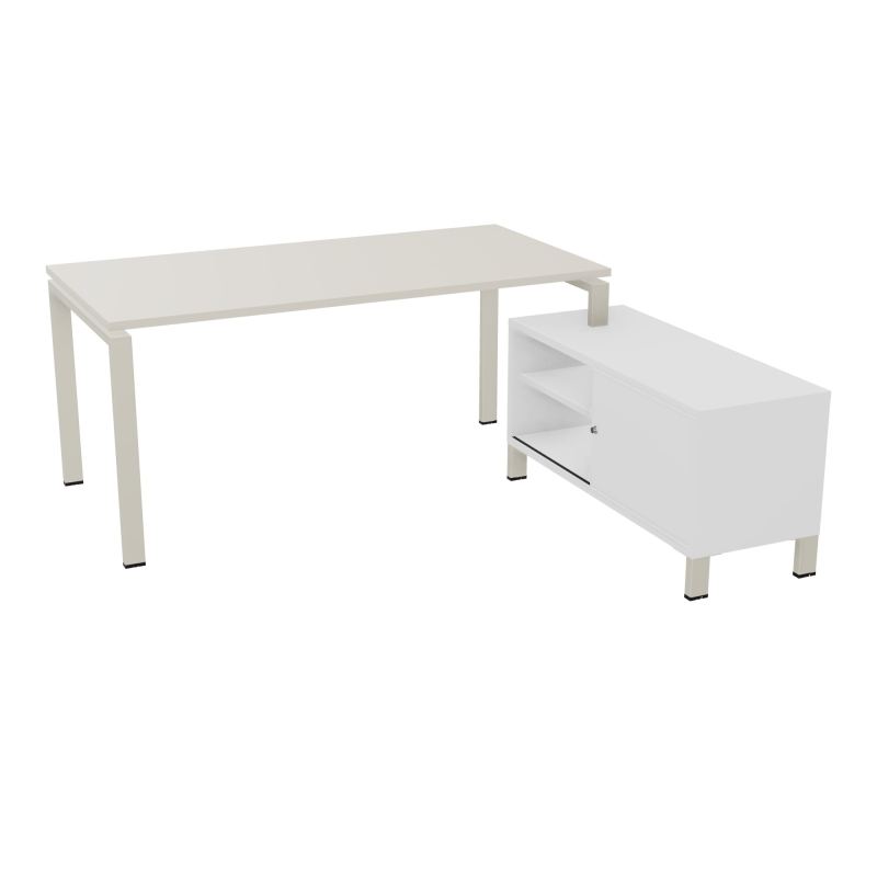 RIO BUREAU RECT. 178X168 PL 160X80 OBT + RET PORT A DROITE SIMPLE ACCES  N5 ZC MG