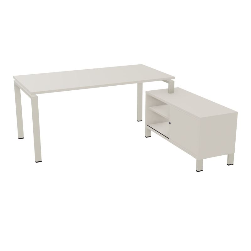 RIO BUREAU RECT. 178X168 PL 160X80 OBT + RET PORT A DROITE SIMPLE ACCES  N5 ZC N5