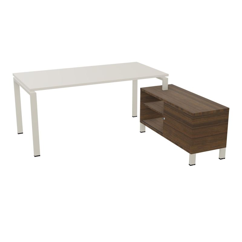 RIO BUREAU RECT. 178X168 PL 160X80 OBT + RET PORT A DROITE SIMPLE ACCES  N5 ZC N6