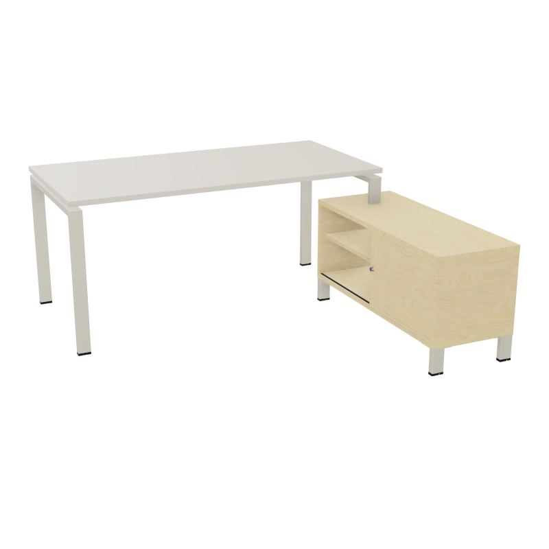 RIO BUREAU RECT. 178X168 PL 160X80 OBT + RET PORT A DROITE SIMPLE ACCES  N5 ZC N8