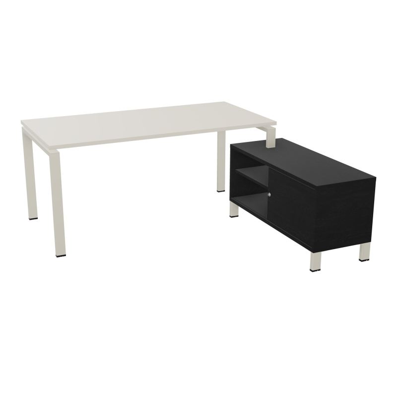 RIO BUREAU RECT. 178X168 PL 160X80 OBT + RET PORT A DROITE SIMPLE ACCES  N5 ZC RK
