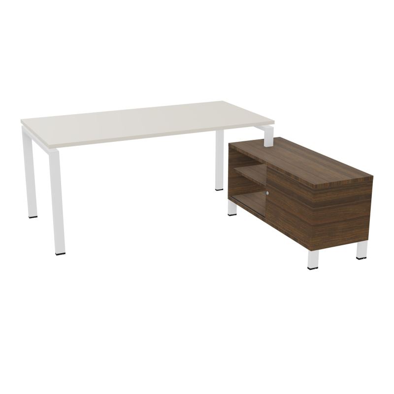 RIO BUREAU RECT. 178X168 PL 160X80 OBT + RET PORT A DROITE SIMPLE ACCES  N5 ZO N6