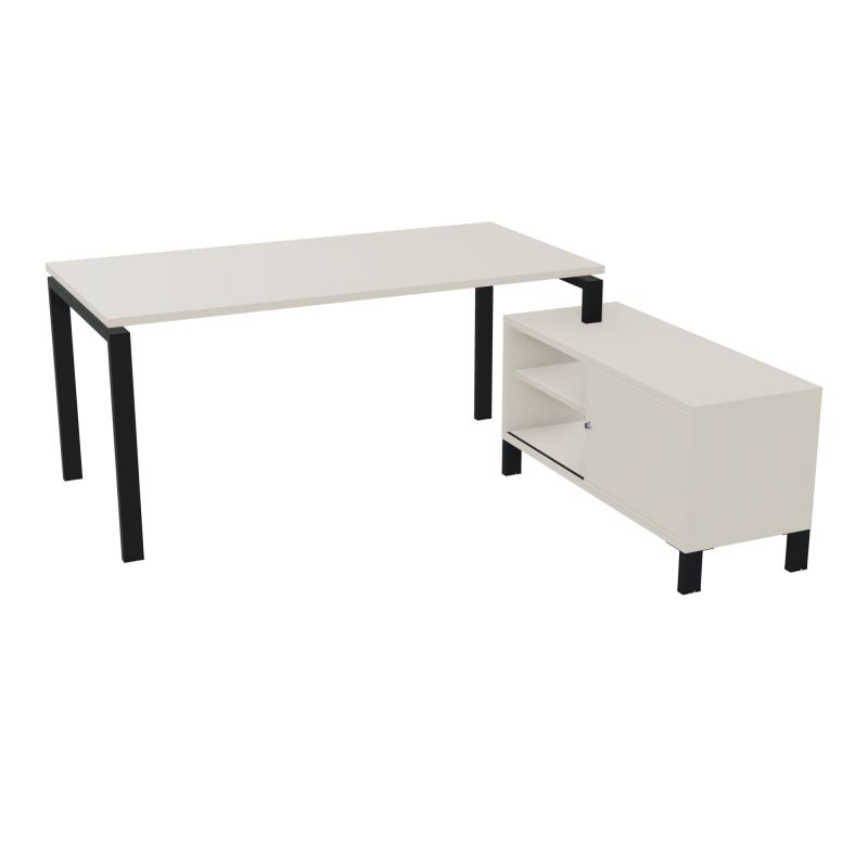 RIO BUREAU RECT. 178X168 PL 160X80 OBT + RET PORT A DROITE SIMPLE ACCES  N5 ZP N5