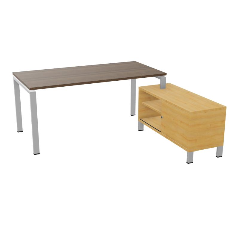 RIO BUREAU RECT. 178X168 PL 160X80 OBT + RET PORT A DROITE SIMPLE ACCES  N6 SA R5