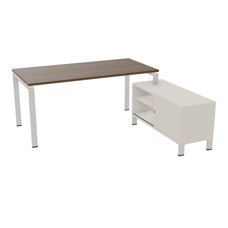 RIO BUREAU RECT. 178X168 PL 160X80 OBT + RET PORT A DROITE SIMPLE ACCES  N6 SD N5