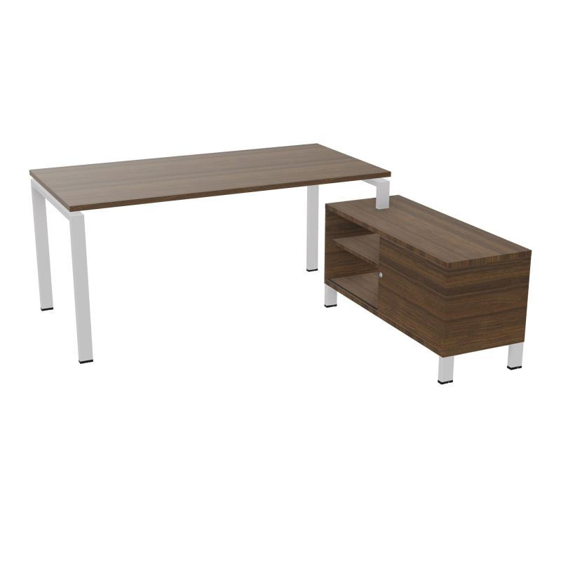 RIO BUREAU RECT. 178X168 PL 160X80 OBT + RET PORT A DROITE SIMPLE ACCES  N6 SD N6