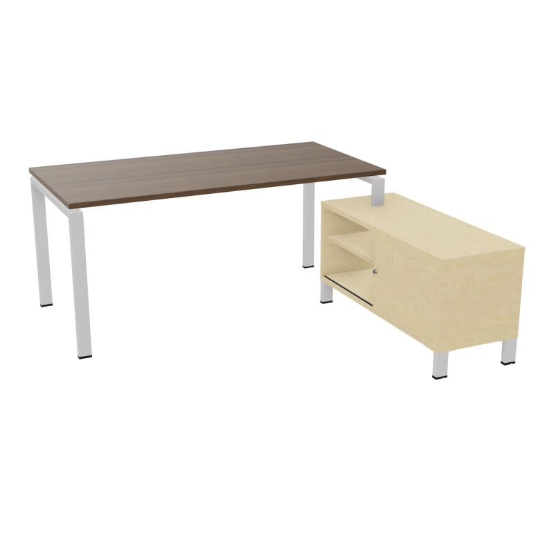 RIO BUREAU RECT. 178X168 PL 160X80 OBT + RET PORT A DROITE SIMPLE ACCES  N6 SD N8