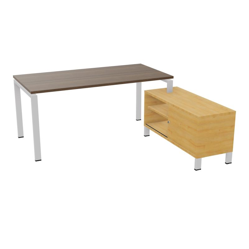 RIO BUREAU RECT. 178X168 PL 160X80 OBT + RET PORT A DROITE SIMPLE ACCES  N6 SD R5