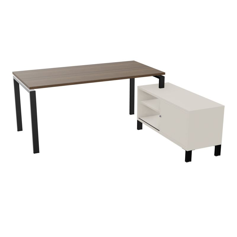 RIO BUREAU RECT. 178X168 PL 160X80 OBT + RET PORT A DROITE SIMPLE ACCES  N6 SG N5