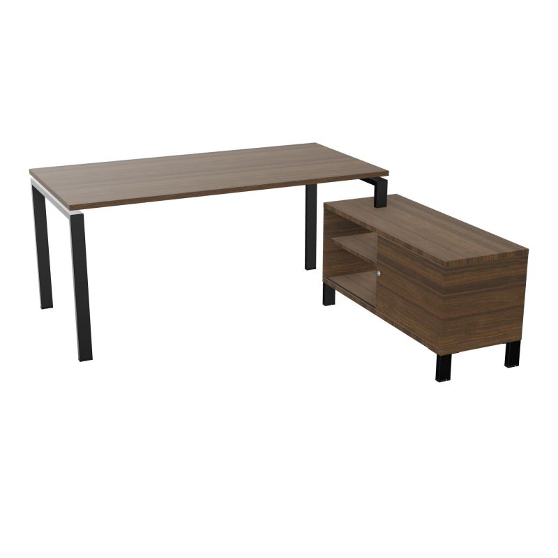 RIO BUREAU RECT. 178X168 PL 160X80 OBT + RET PORT A DROITE SIMPLE ACCES  N6 SG N6