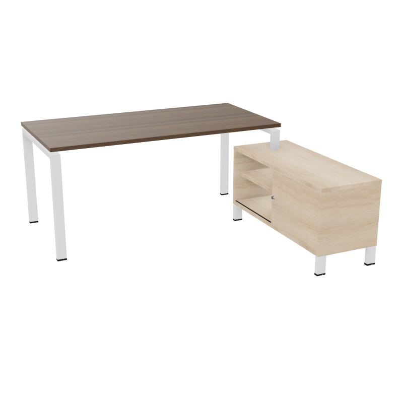RIO BUREAU RECT. 178X168 PL 160X80 OBT + RET PORT A DROITE SIMPLE ACCES  N6 SO RZ