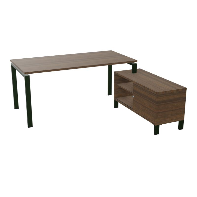 RIO BUREAU RECT. 178X168 PL 160X80 OBT + RET PORT A DROITE SIMPLE ACCES  N6 ST N6