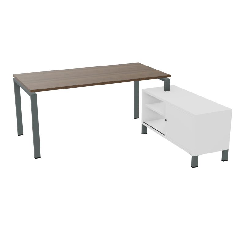 RIO BUREAU RECT. 178X168 PL 160X80 OBT + RET PORT A DROITE SIMPLE ACCES  N6 SU MG
