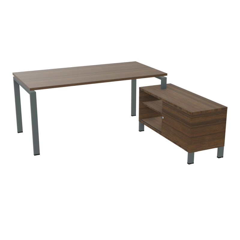 RIO BUREAU RECT. 178X168 PL 160X80 OBT + RET PORT A DROITE SIMPLE ACCES  N6 SU N6