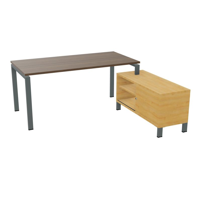 RIO BUREAU RECT. 178X168 PL 160X80 OBT + RET PORT A DROITE SIMPLE ACCES  N6 SU R5