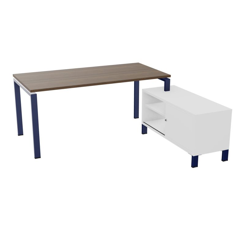 RIO BUREAU RECT. 178X168 PL 160X80 OBT + RET PORT A DROITE SIMPLE ACCES  N6 X4 MG