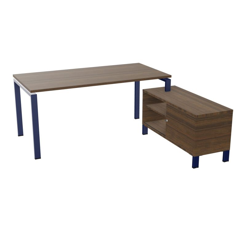 RIO BUREAU RECT. 178X168 PL 160X80 OBT + RET PORT A DROITE SIMPLE ACCES  N6 X4 N6