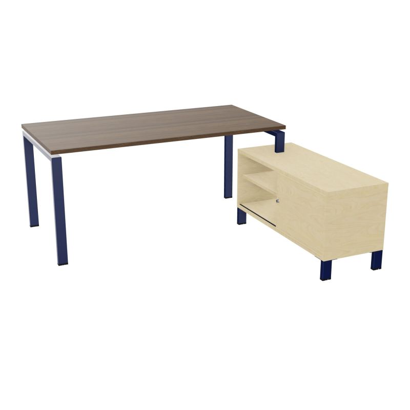 RIO BUREAU RECT. 178X168 PL 160X80 OBT + RET PORT A DROITE SIMPLE ACCES  N6 X4 N8